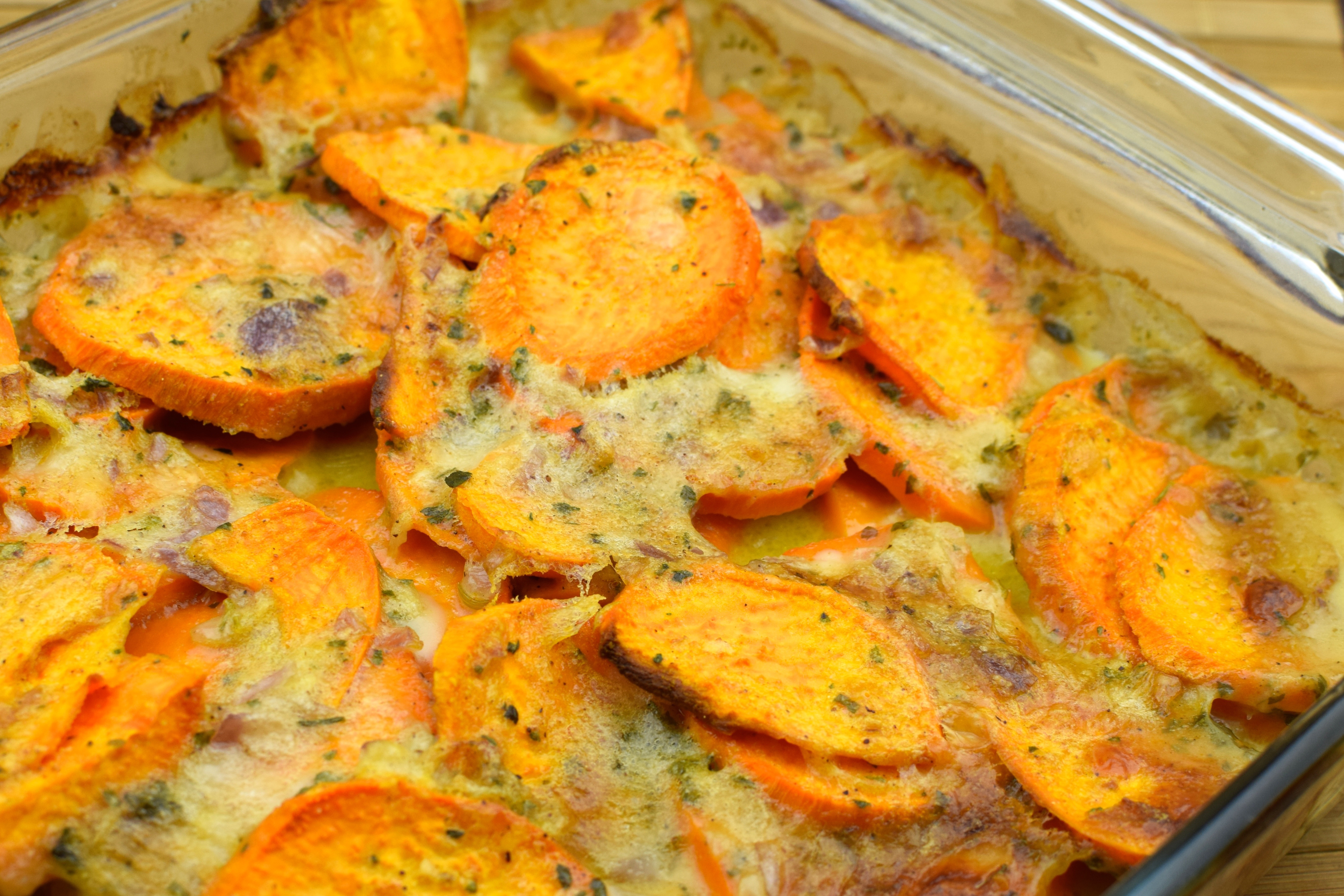 Scalloped Sweet Potatoes