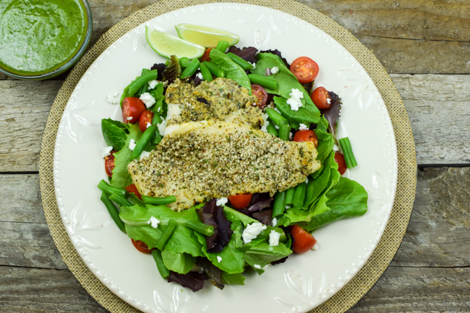 Hazelnut Crusted Fish