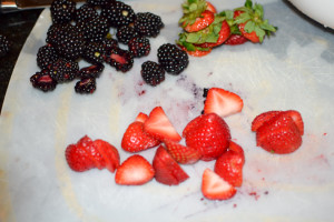 WatermelonPizzaChoppedBerries