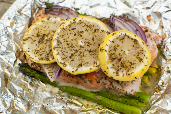Simple Salmon Foil