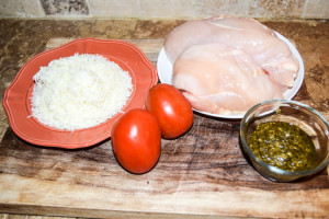 ChickenPestoBakeIngredients
